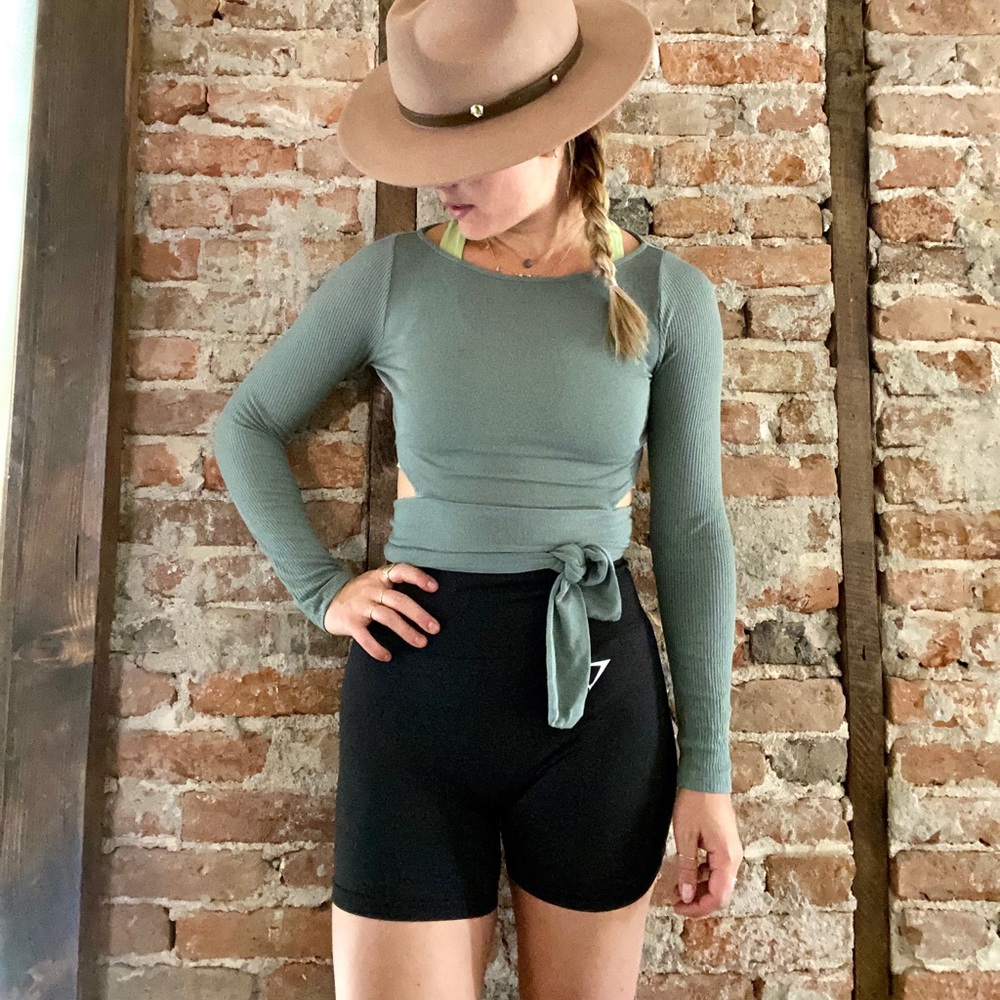 Alo Yoga Barre Long Sleeve Top S